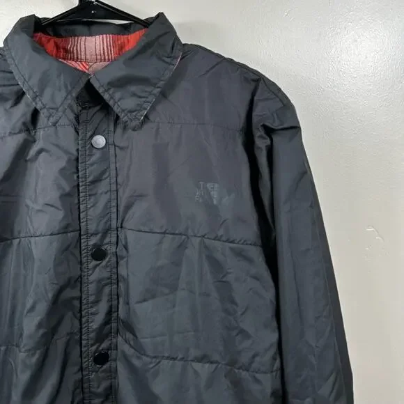 The North Face Fort Point Insulated Flannel - Reversible - Size Small - Black - Picture 3 of 8